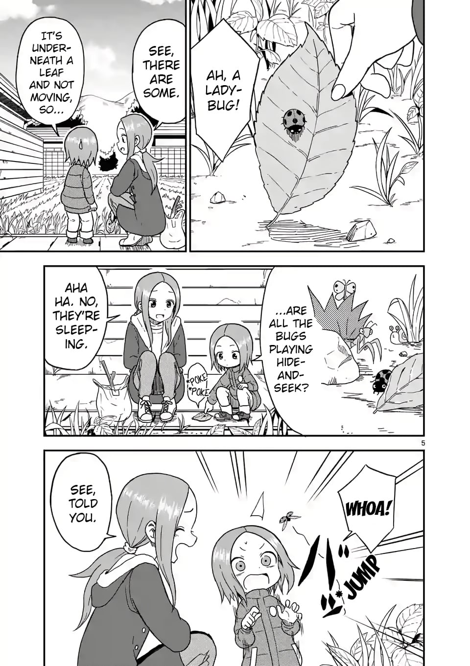 Karakai Jouzu no (Moto) Takagi-san chapter 76 - page 5