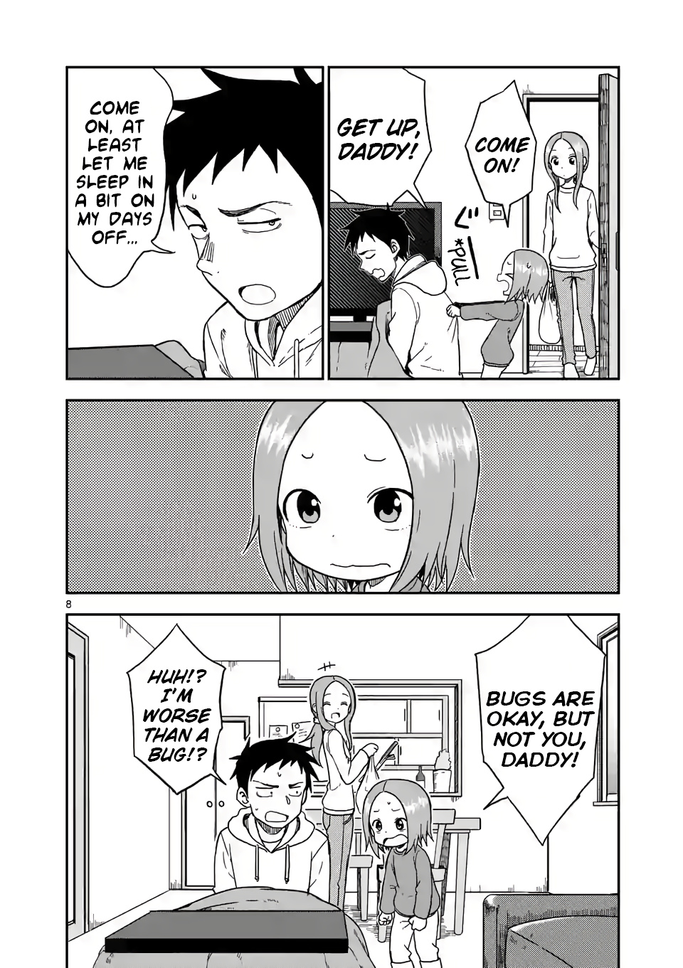 Karakai Jouzu no (Moto) Takagi-san chapter 76 - page 8