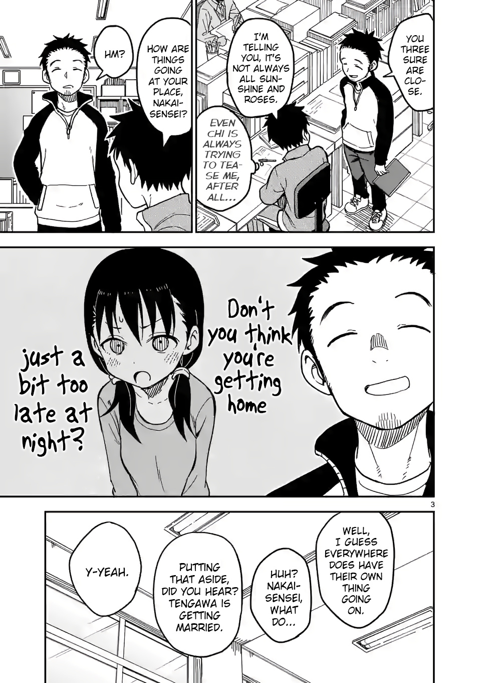 Karakai Jouzu no (Moto) Takagi-san chapter 129 - page 3