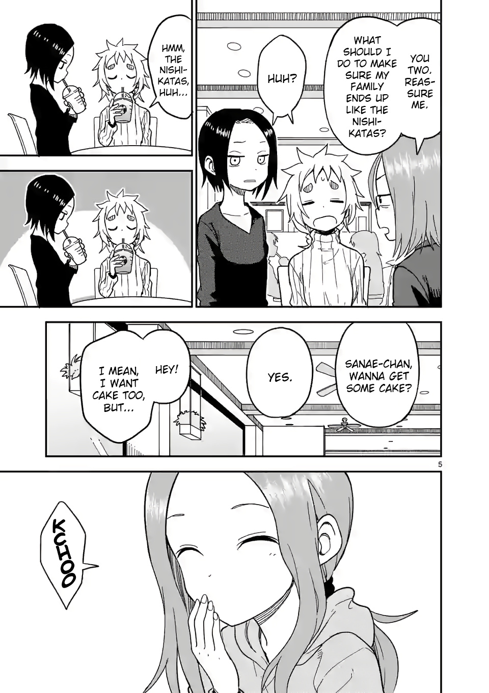 Karakai Jouzu no (Moto) Takagi-san chapter 129 - page 5