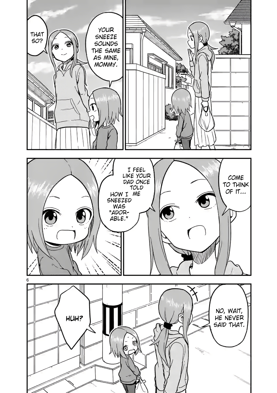 Karakai Jouzu no (Moto) Takagi-san chapter 129 - page 6