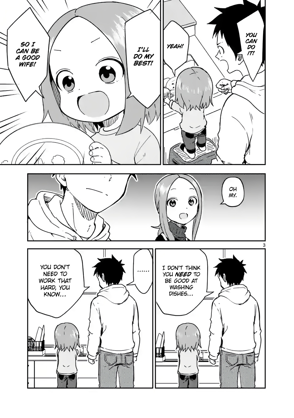 Karakai Jouzu no (Moto) Takagi-san chapter 260 - page 3