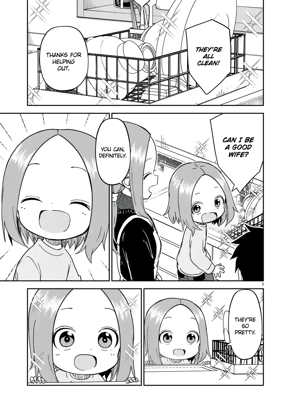 Karakai Jouzu no (Moto) Takagi-san chapter 260 - page 7