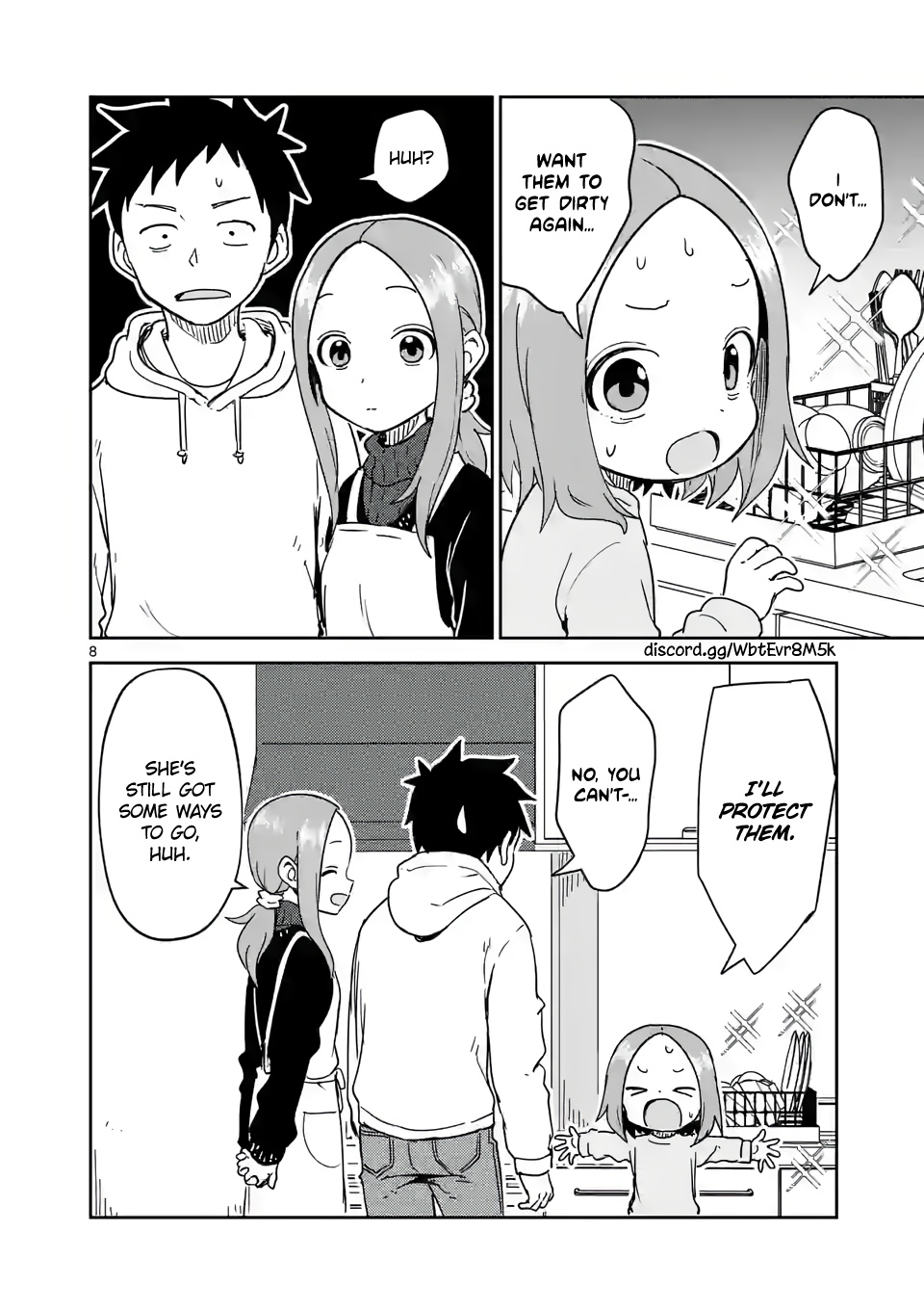Karakai Jouzu no (Moto) Takagi-san chapter 260 - page 8