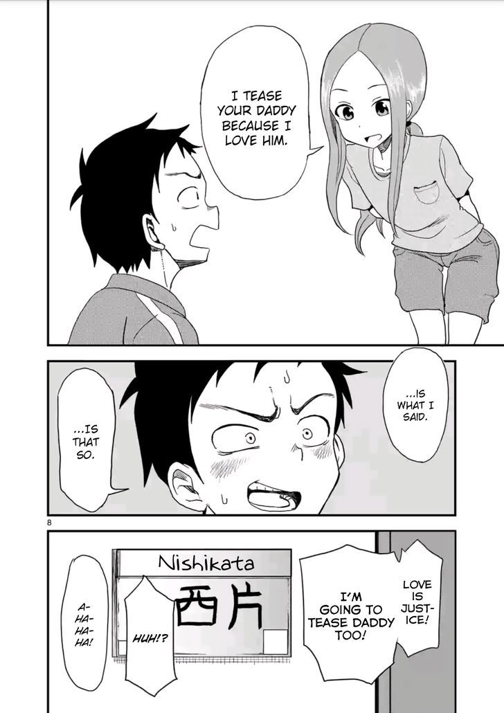 Karakai Jouzu no (Moto) Takagi-san chapter 7 - page 8