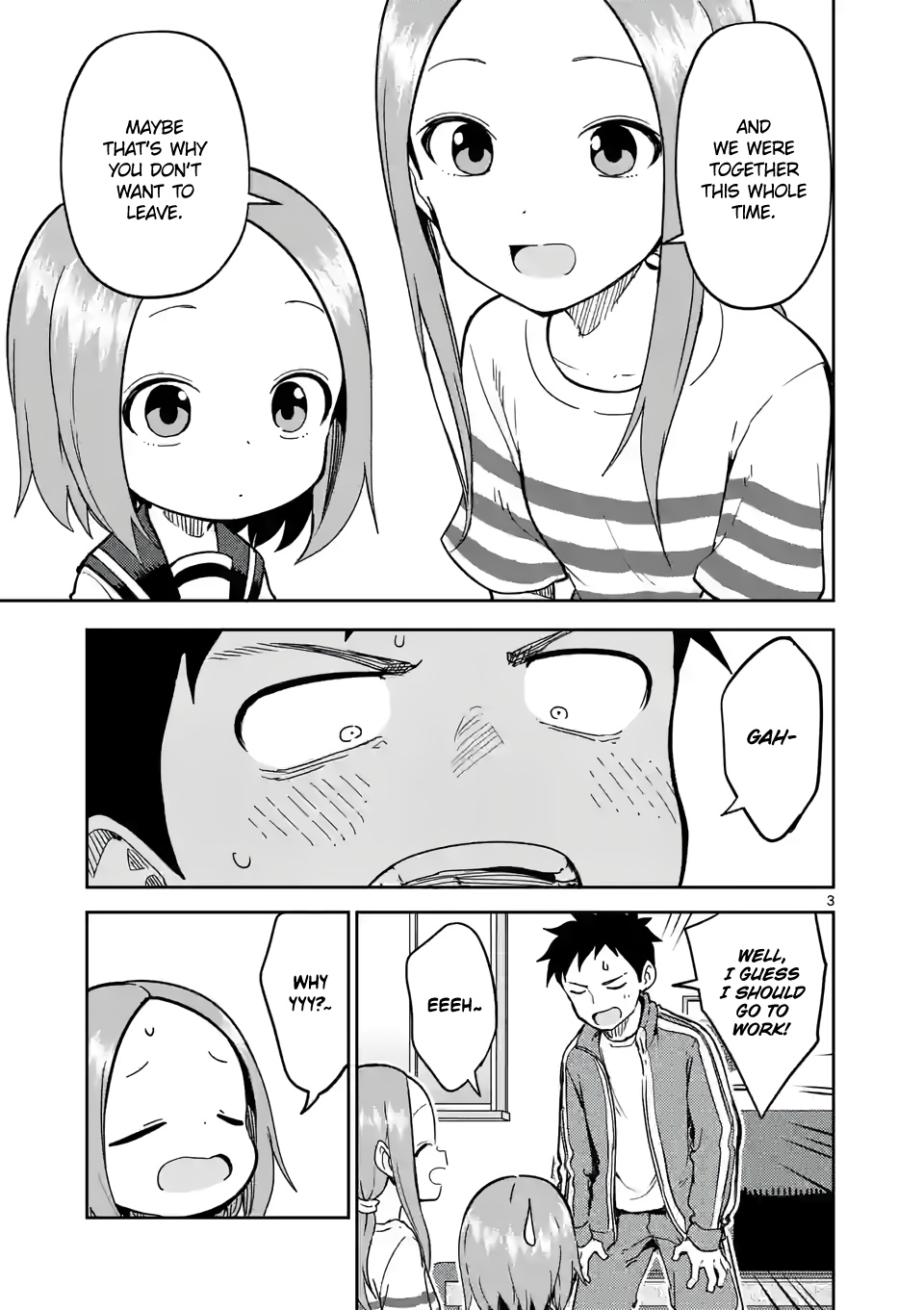 Karakai Jouzu no (Moto) Takagi-san chapter 229 - page 3