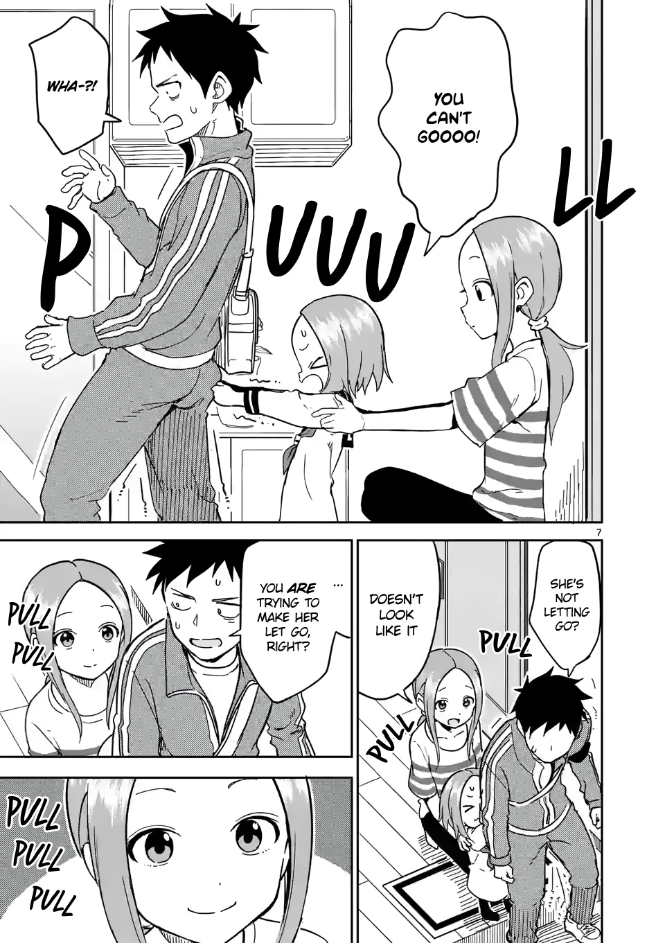 Karakai Jouzu no (Moto) Takagi-san chapter 229 - page 7