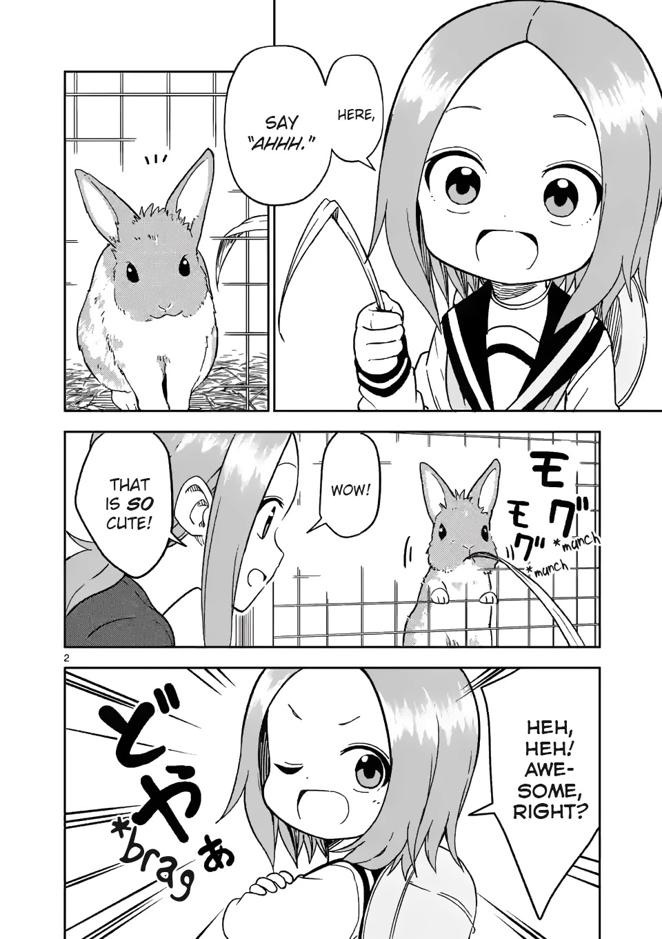 Karakai Jouzu no (Moto) Takagi-san chapter 180 - page 2