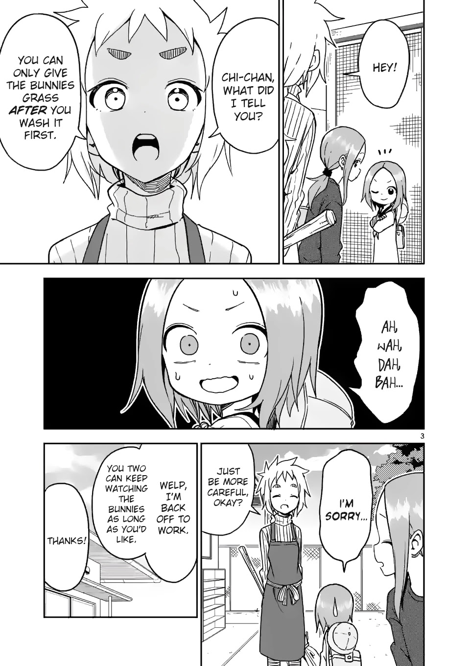 Karakai Jouzu no (Moto) Takagi-san chapter 180 - page 3