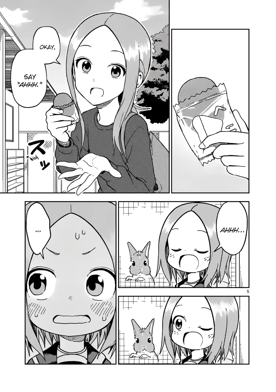 Karakai Jouzu no (Moto) Takagi-san chapter 180 - page 5