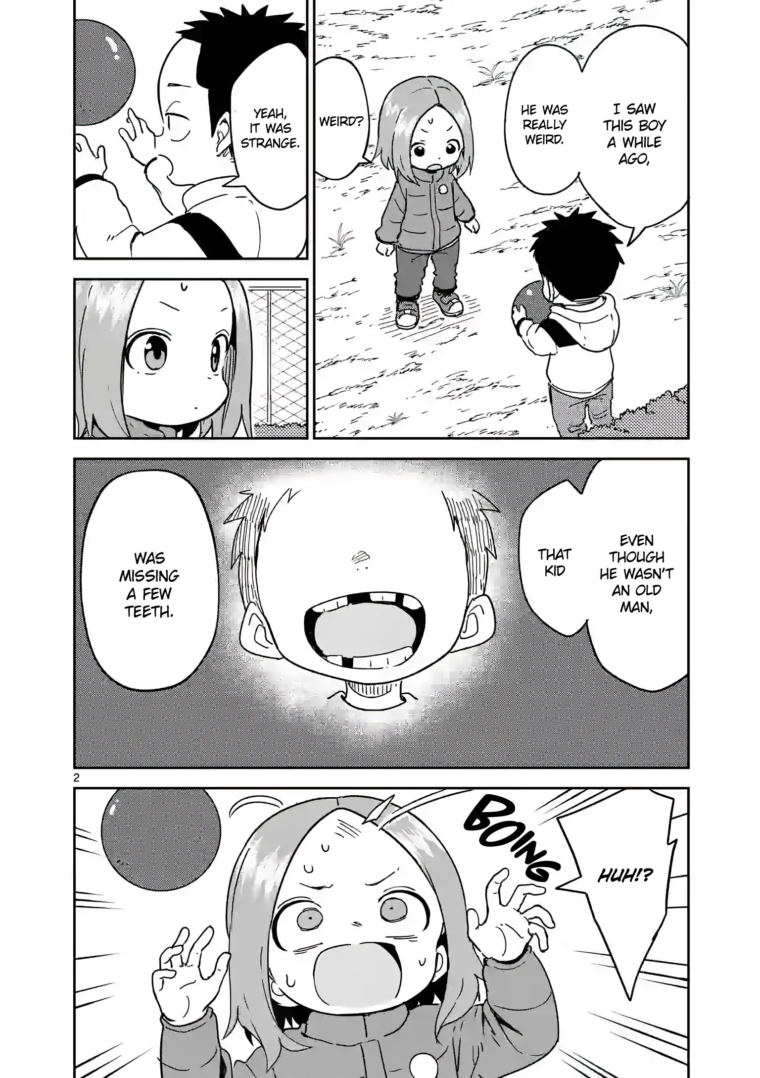 Karakai Jouzu no (Moto) Takagi-san chapter 261 - page 2