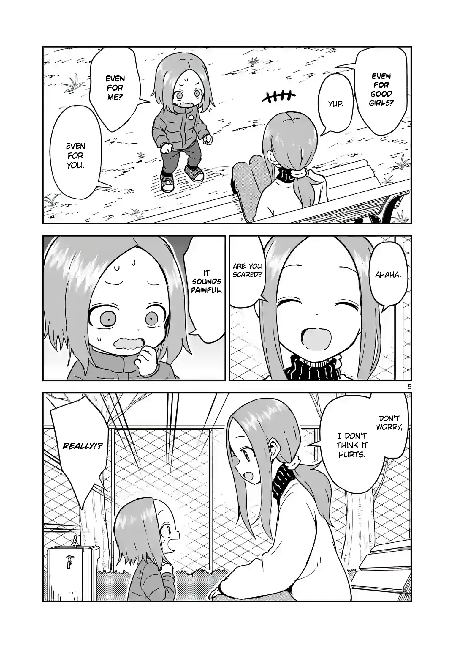 Karakai Jouzu no (Moto) Takagi-san chapter 261 - page 5
