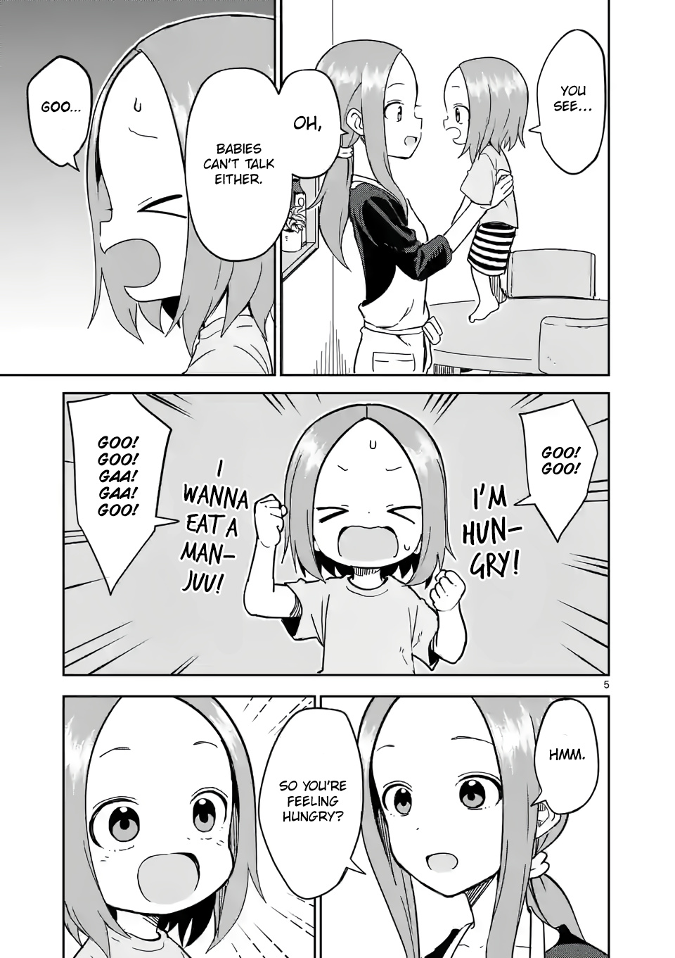 Karakai Jouzu no (Moto) Takagi-san chapter 230 - page 5