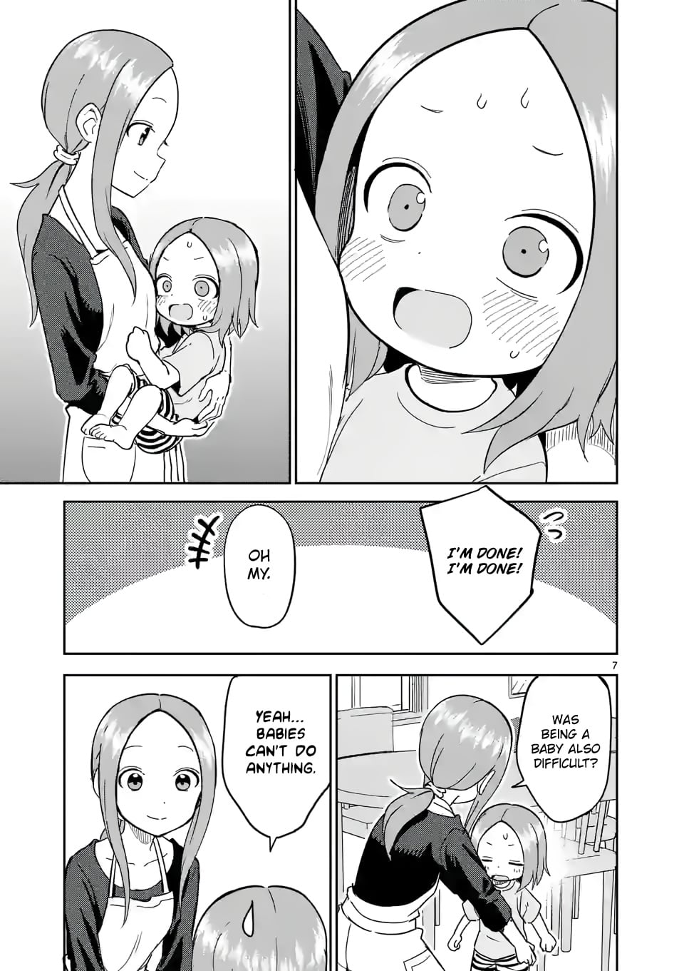 Karakai Jouzu no (Moto) Takagi-san chapter 230 - page 7
