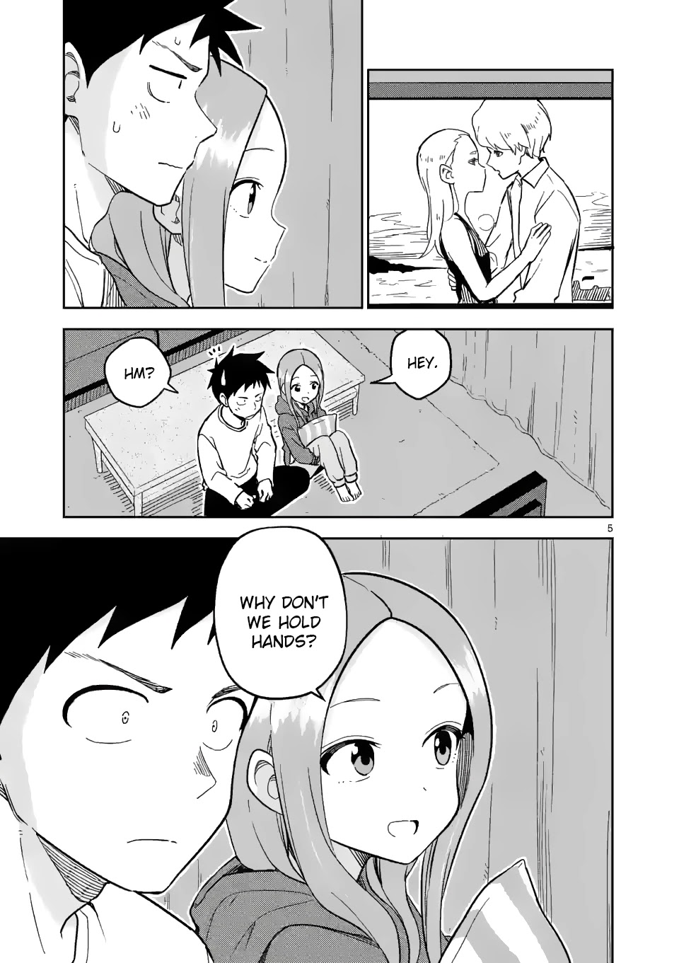 Karakai Jouzu no (Moto) Takagi-san chapter 181 - page 5