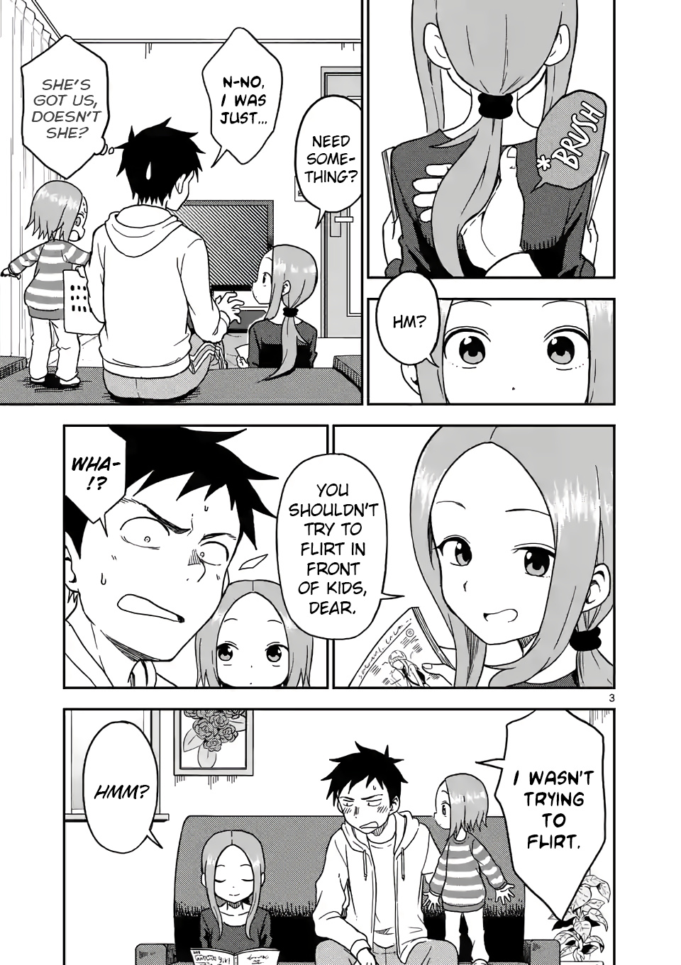 Karakai Jouzu no (Moto) Takagi-san chapter 78 - page 3