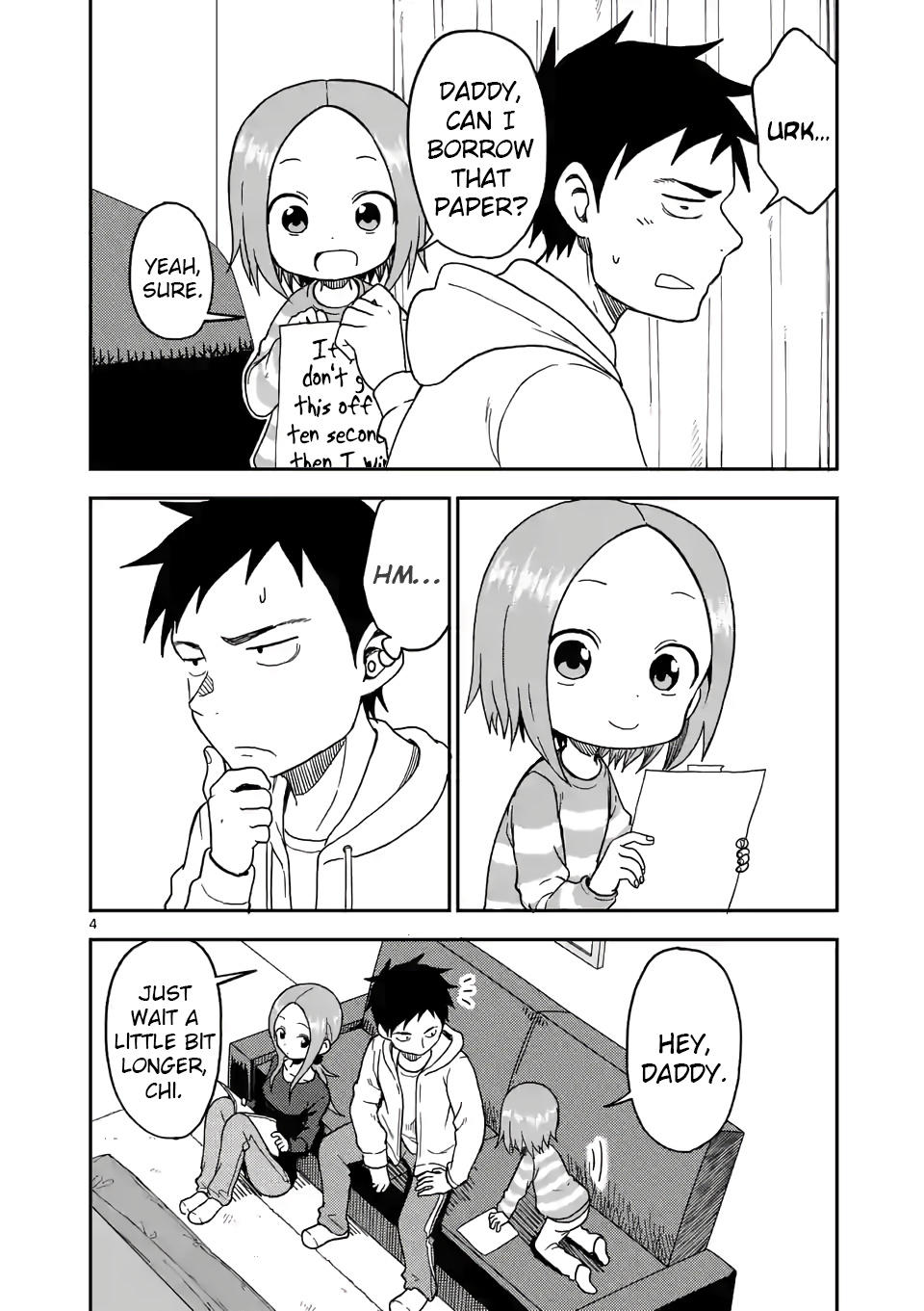 Karakai Jouzu no (Moto) Takagi-san chapter 78 - page 4