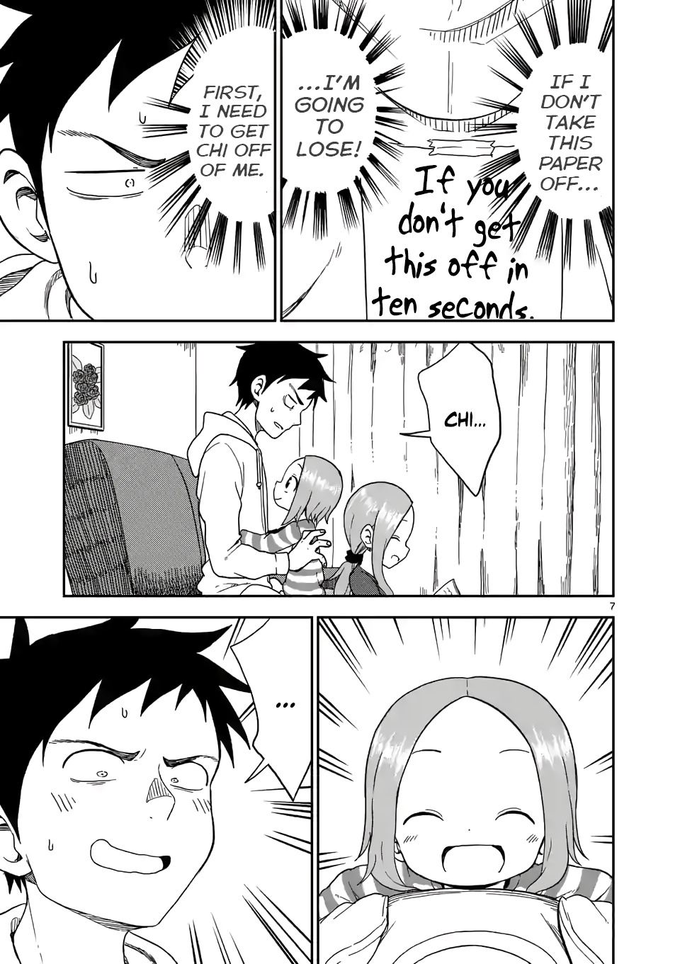 Karakai Jouzu no (Moto) Takagi-san chapter 78 - page 7