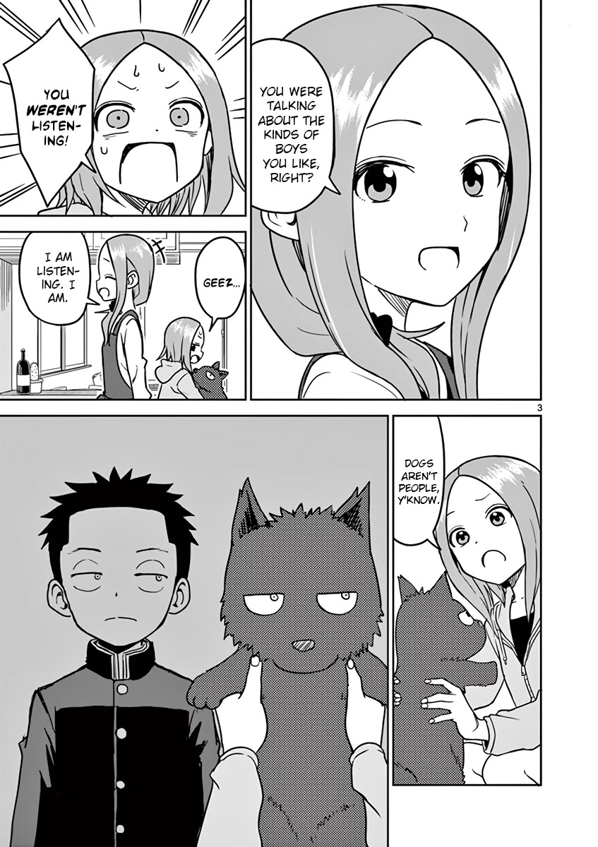Karakai Jouzu no (Moto) Takagi-san chapter 129.5 - page 3