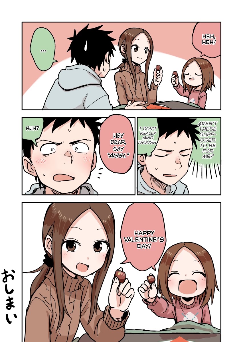 Karakai Jouzu no (Moto) Takagi-san chapter 129.5 - page 6