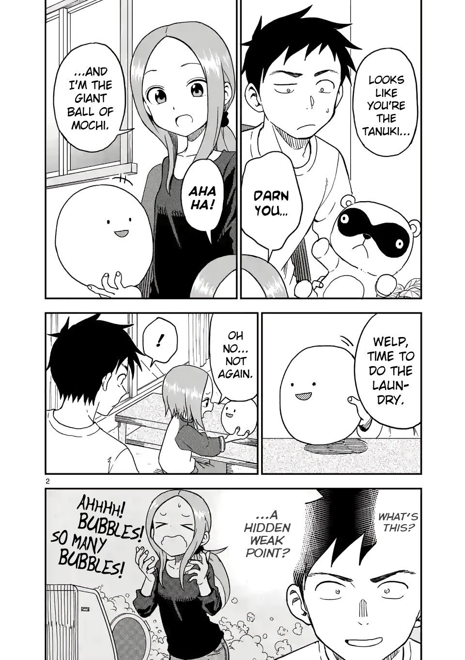 Karakai Jouzu no (Moto) Takagi-san chapter 79 - page 2
