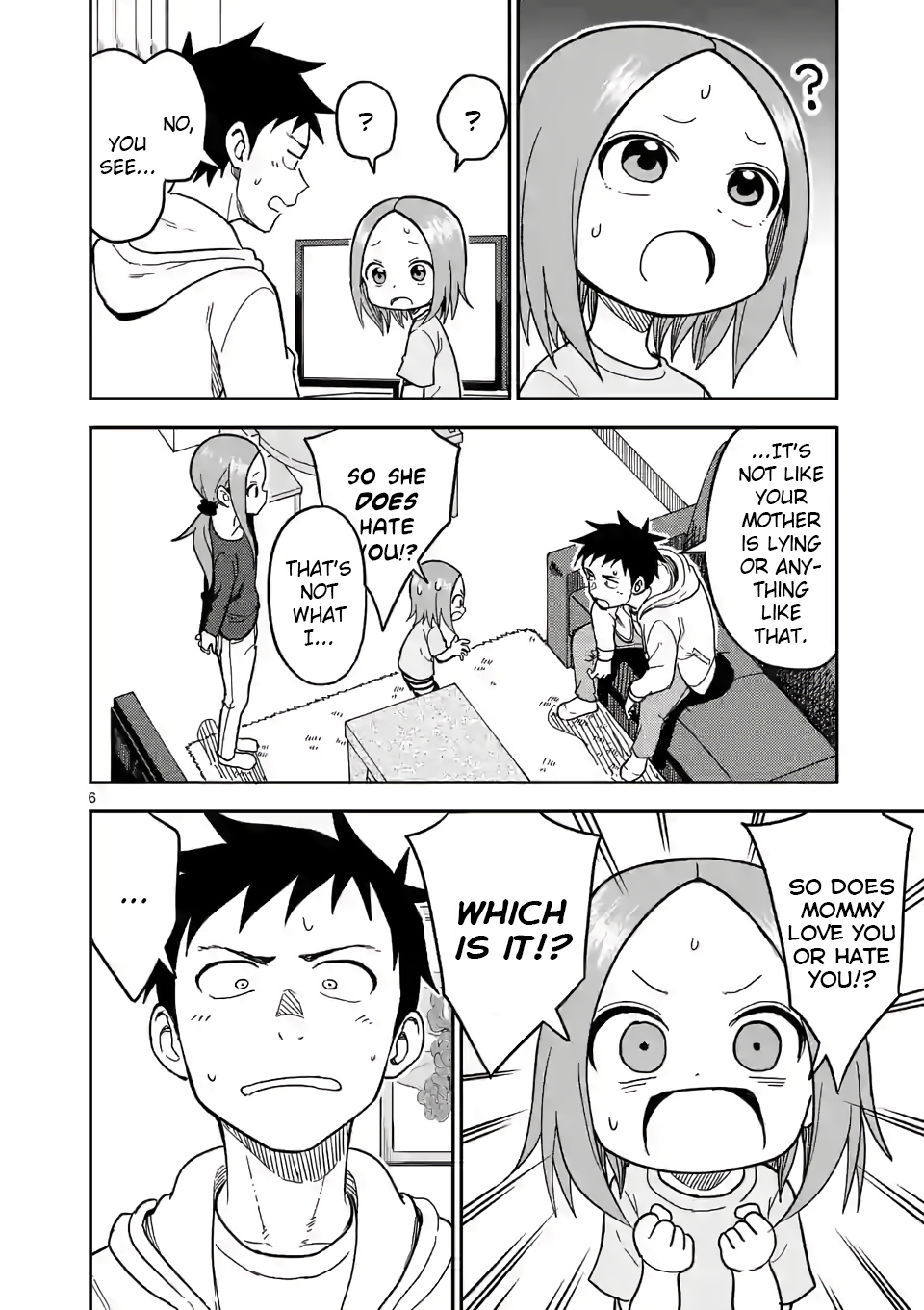 Karakai Jouzu no (Moto) Takagi-san chapter 130 - page 6