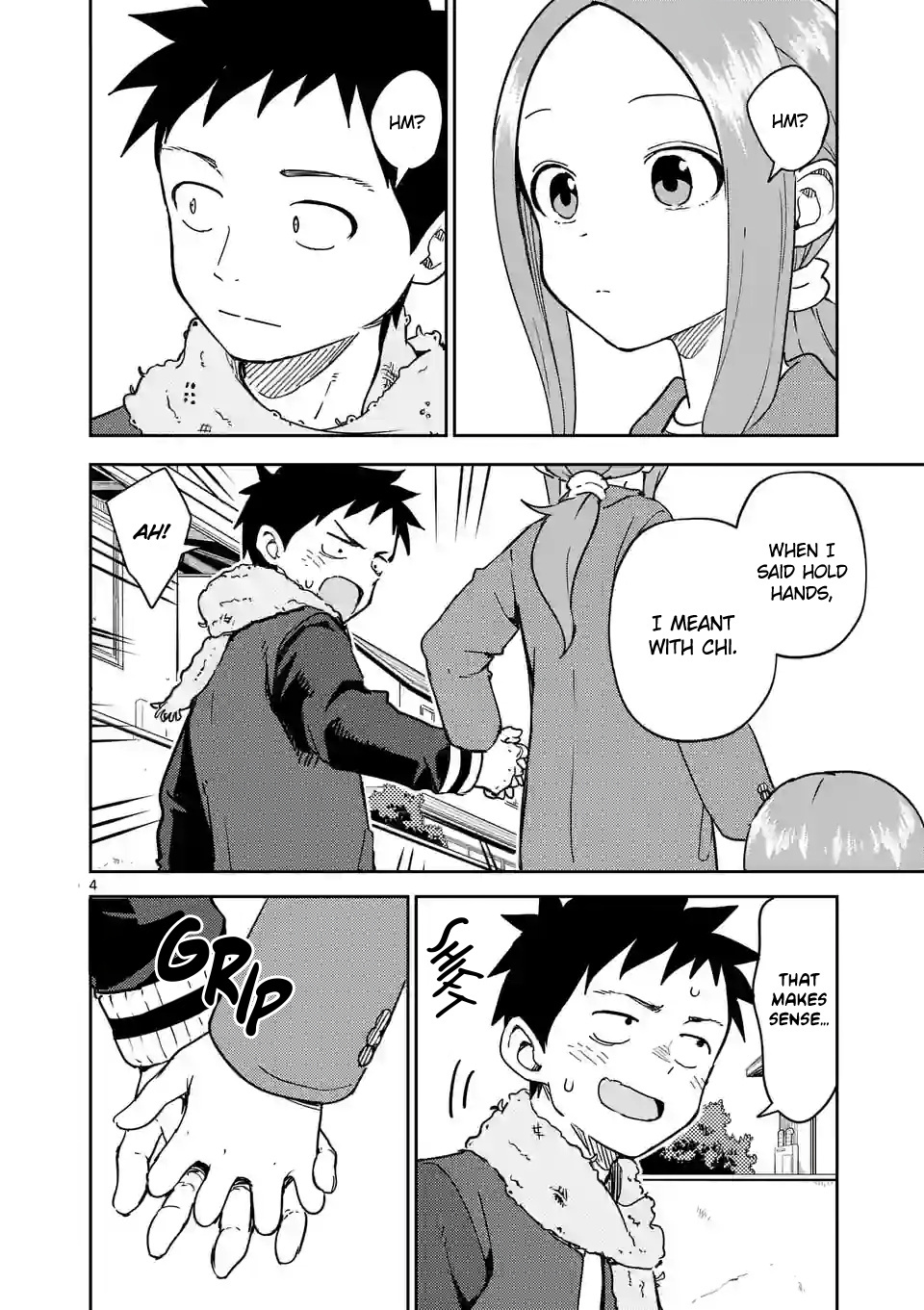 Karakai Jouzu no (Moto) Takagi-san chapter 263 - page 4