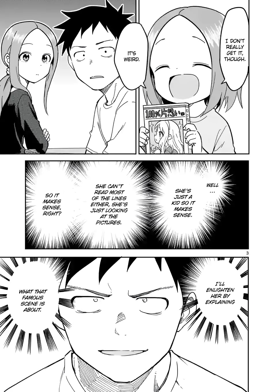 Karakai Jouzu no (Moto) Takagi-san chapter 232 - page 3