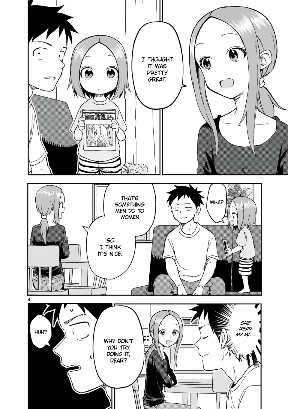 Karakai Jouzu no (Moto) Takagi-san chapter 232 - page 4