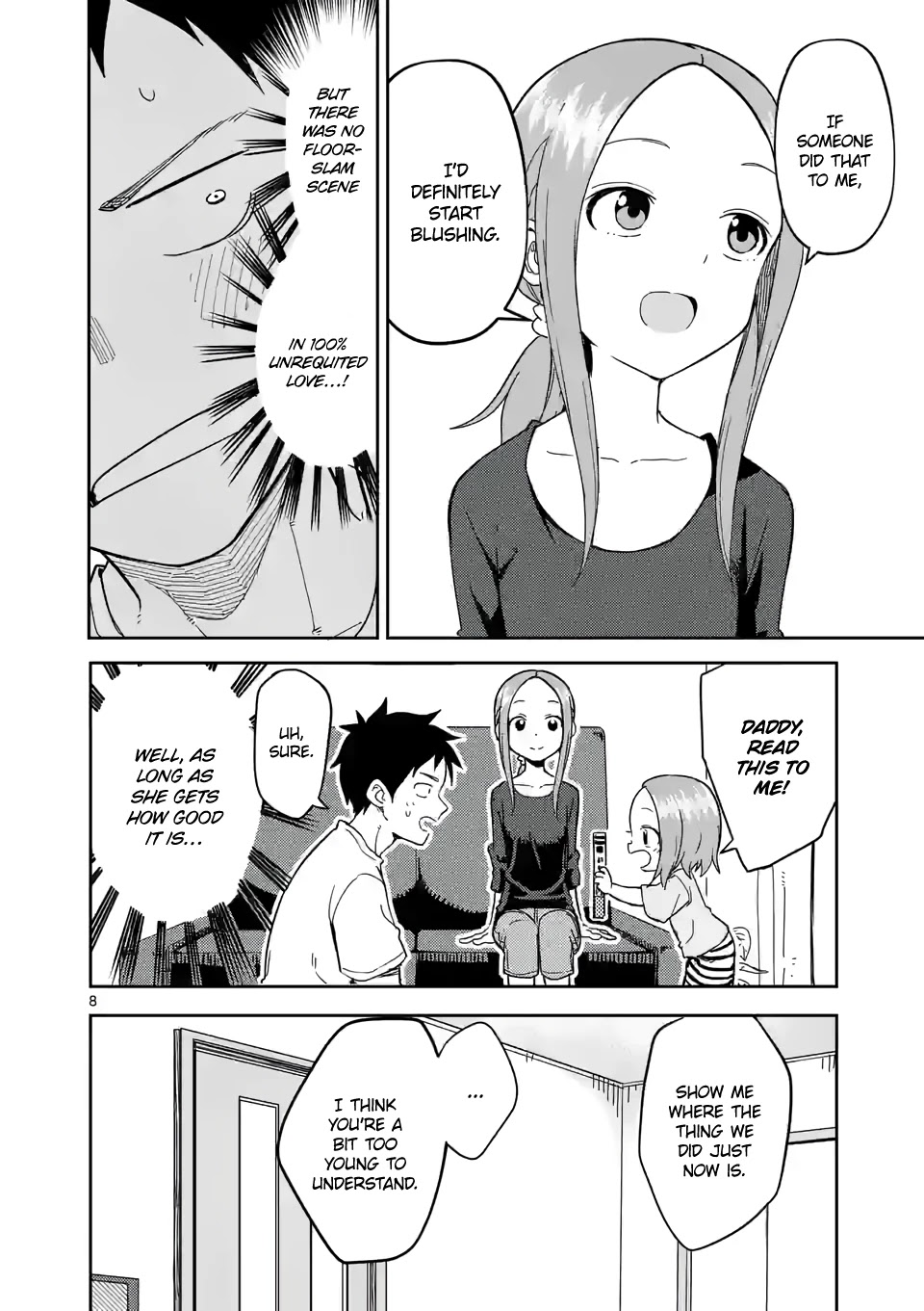 Karakai Jouzu no (Moto) Takagi-san chapter 232 - page 8