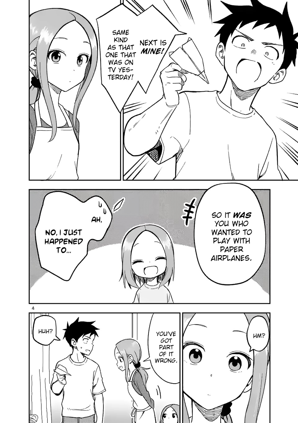 Karakai Jouzu no (Moto) Takagi-san chapter 182 - page 4
