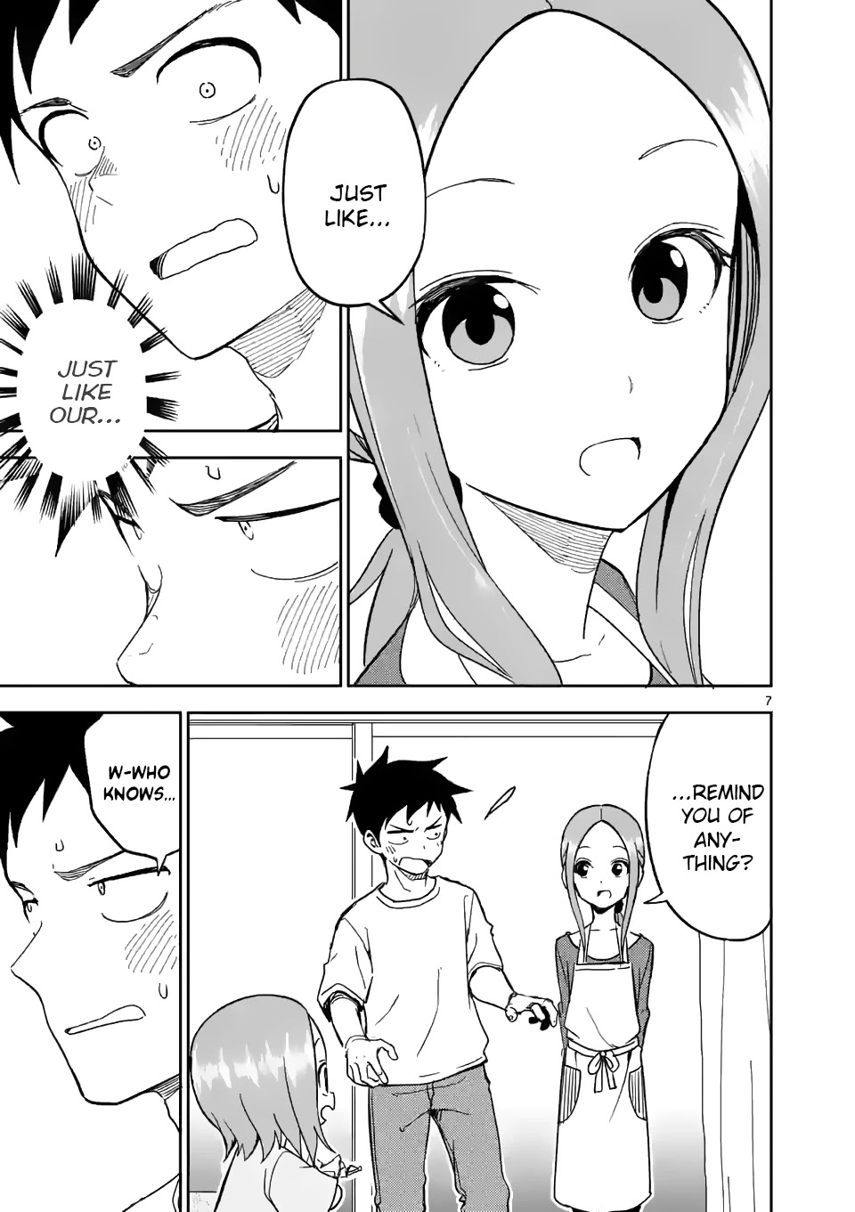 Karakai Jouzu no (Moto) Takagi-san chapter 182 - page 7