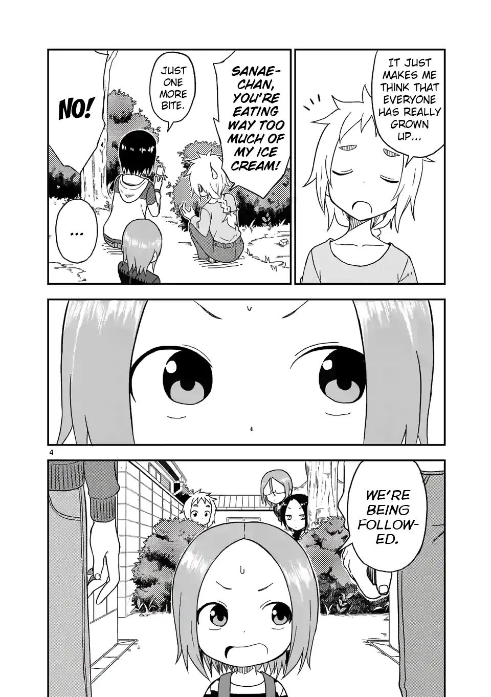 Karakai Jouzu no (Moto) Takagi-san chapter 80 - page 4