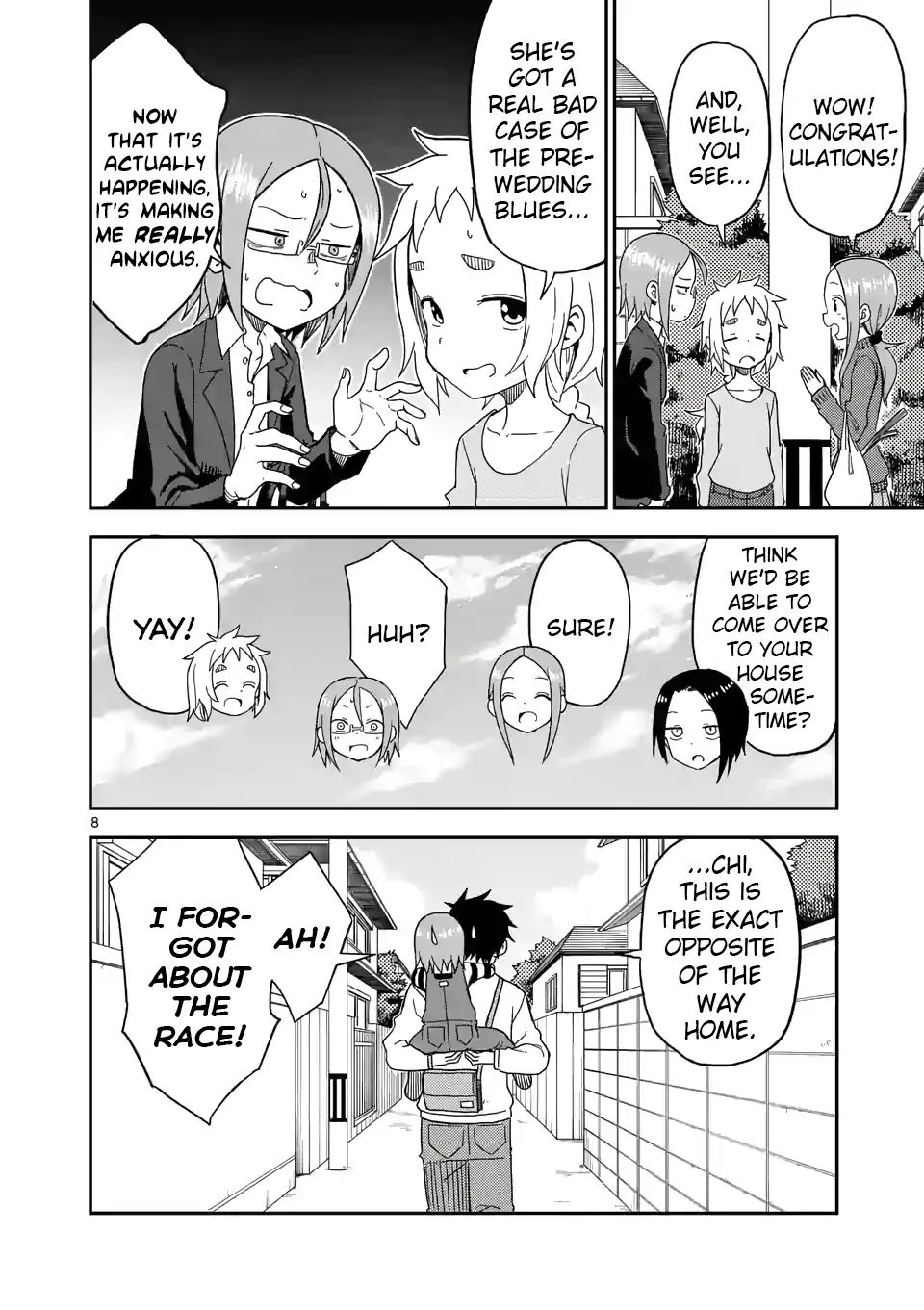 Karakai Jouzu no (Moto) Takagi-san chapter 80 - page 8