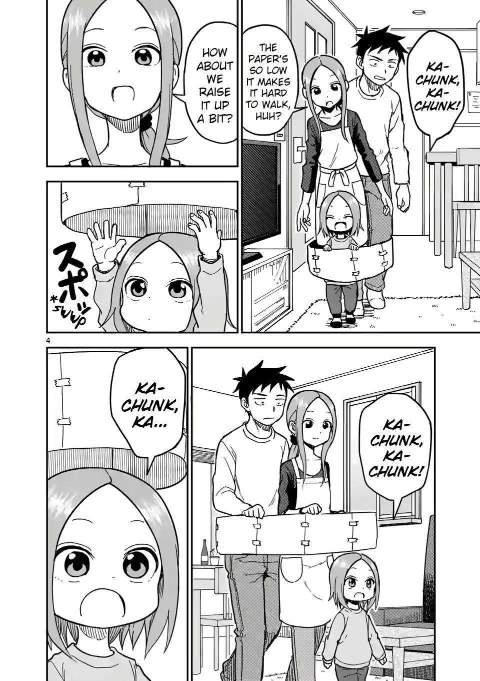 Karakai Jouzu no (Moto) Takagi-san chapter 131 - page 4