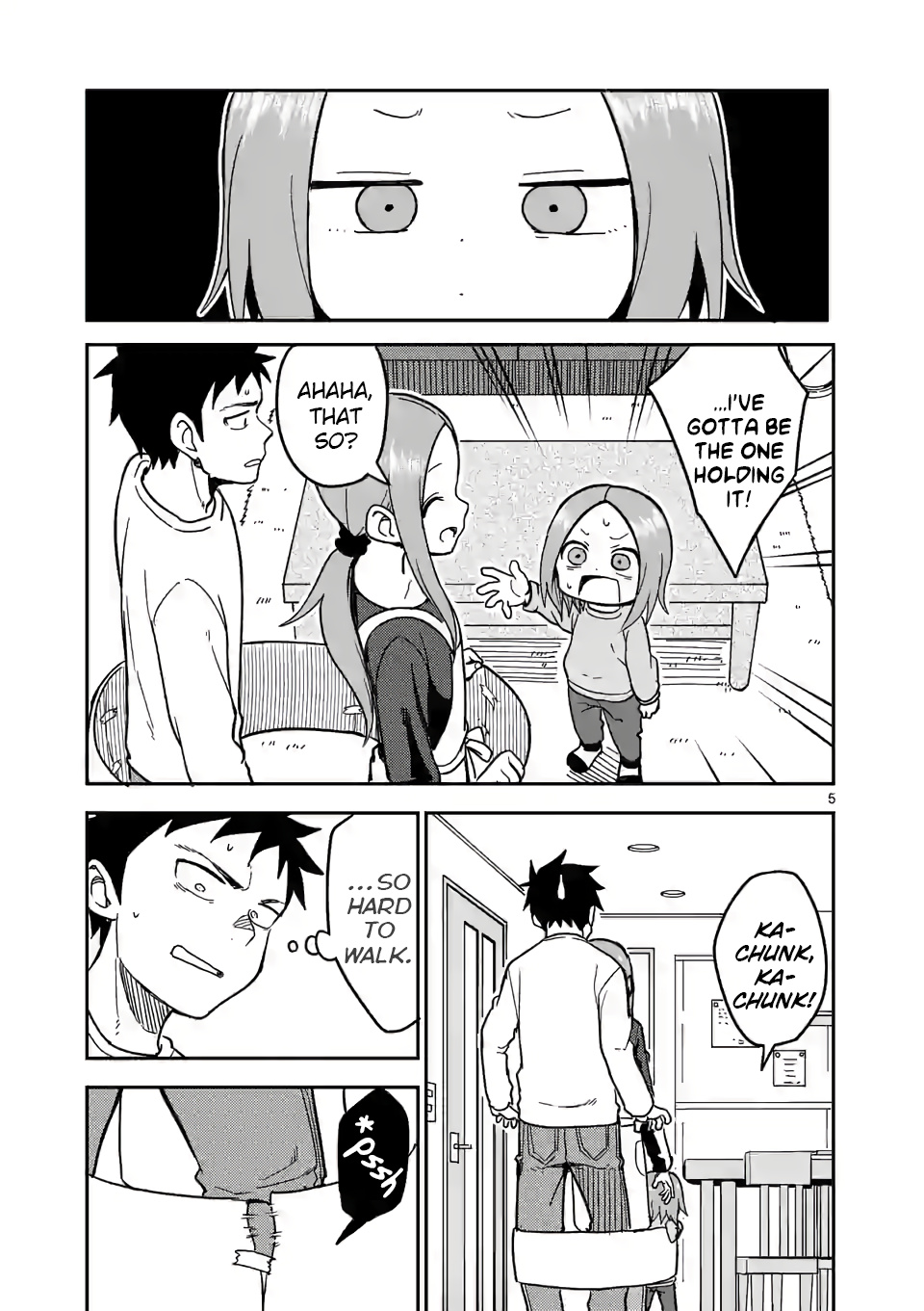 Karakai Jouzu no (Moto) Takagi-san chapter 131 - page 5