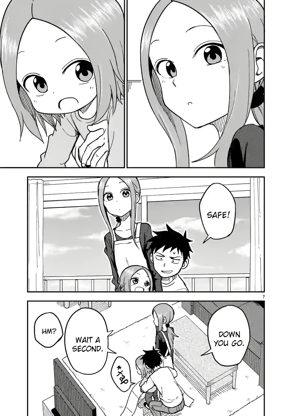 Karakai Jouzu no (Moto) Takagi-san chapter 131 - page 7