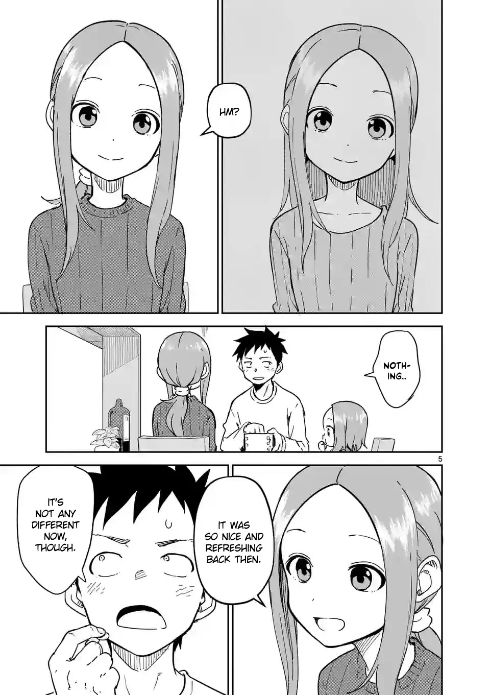 Karakai Jouzu no (Moto) Takagi-san chapter 264 - page 5