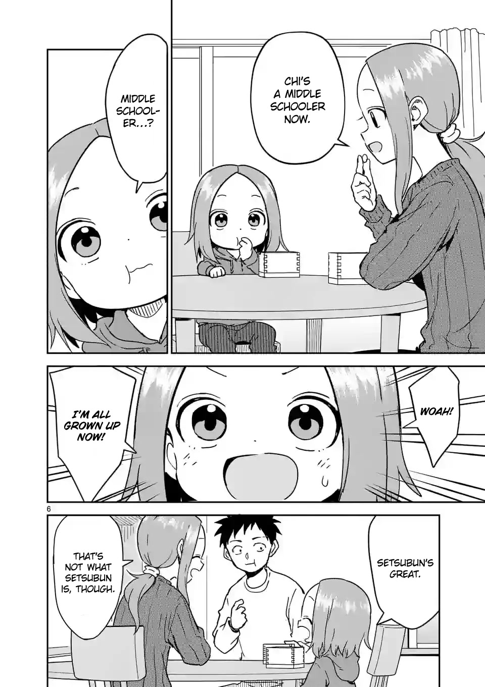 Karakai Jouzu no (Moto) Takagi-san chapter 264 - page 6