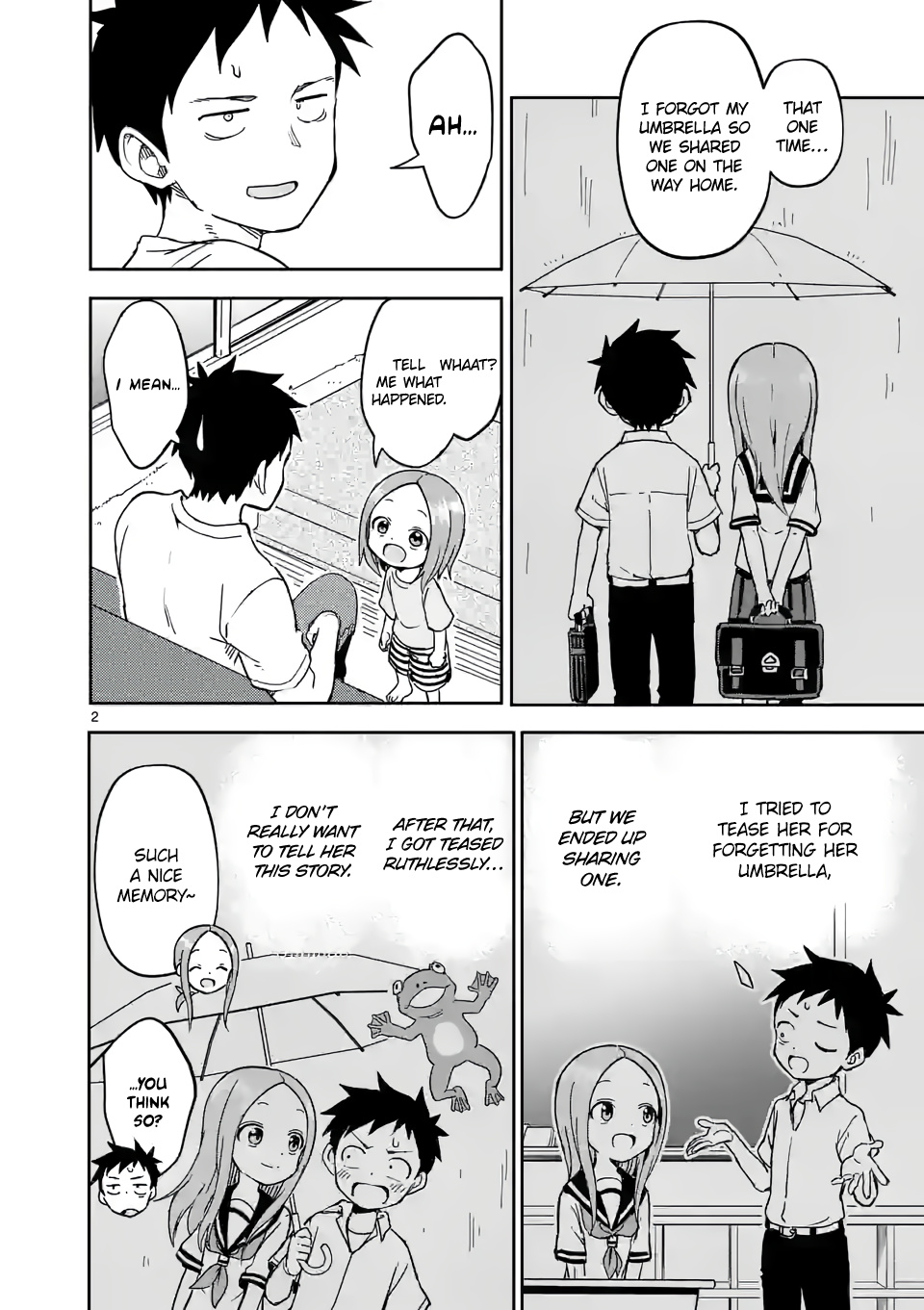 Karakai Jouzu no (Moto) Takagi-san chapter 233 - page 2