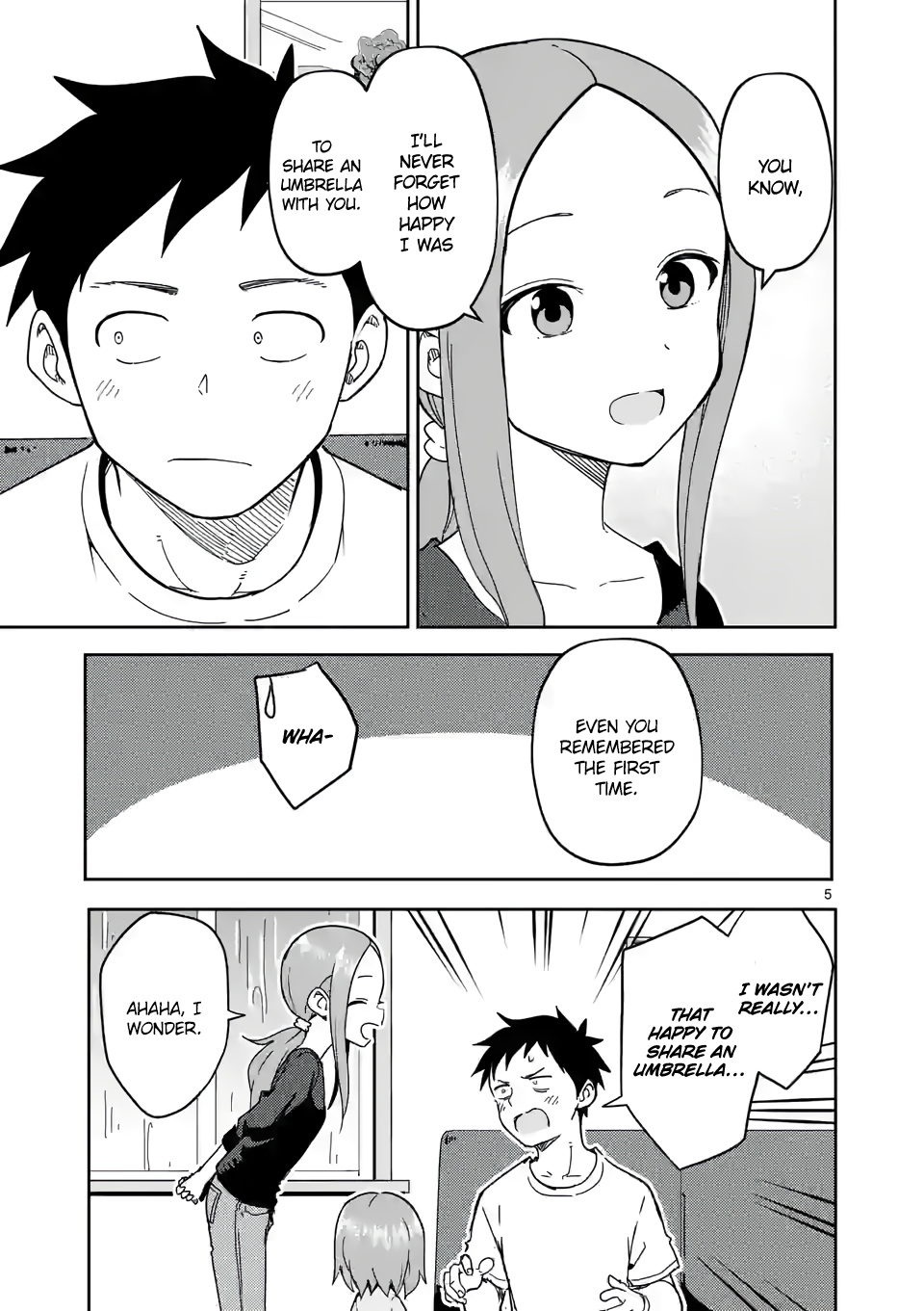 Karakai Jouzu no (Moto) Takagi-san chapter 233 - page 5