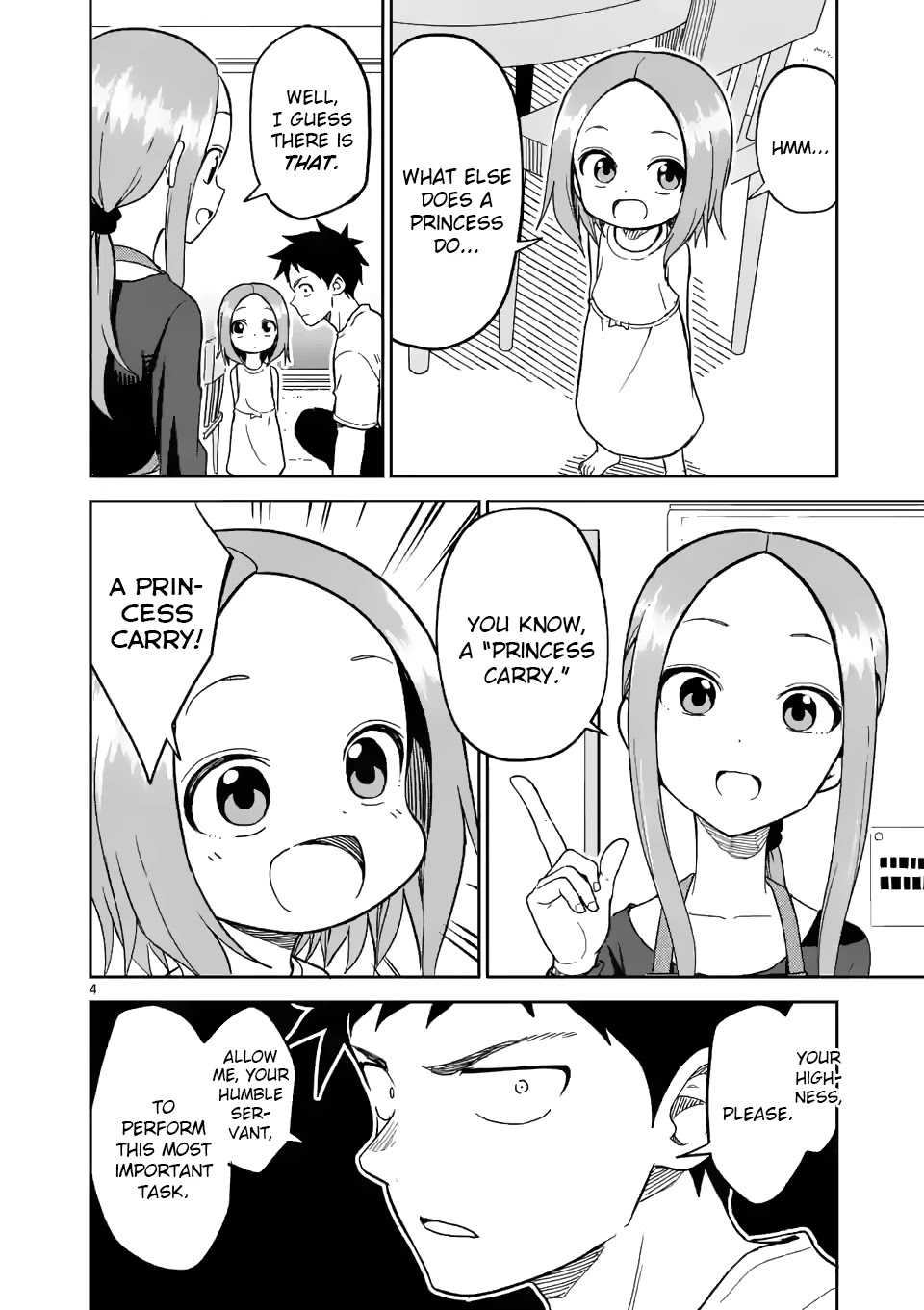 Karakai Jouzu no (Moto) Takagi-san chapter 183 - page 4