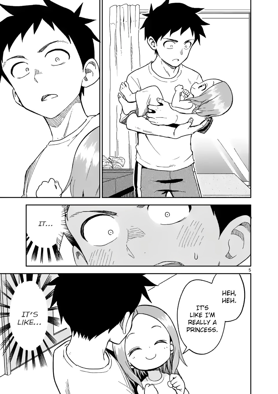 Karakai Jouzu no (Moto) Takagi-san chapter 183 - page 5