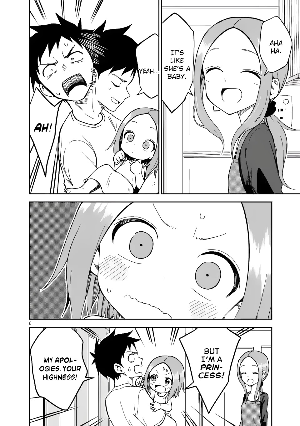 Karakai Jouzu no (Moto) Takagi-san chapter 183 - page 6