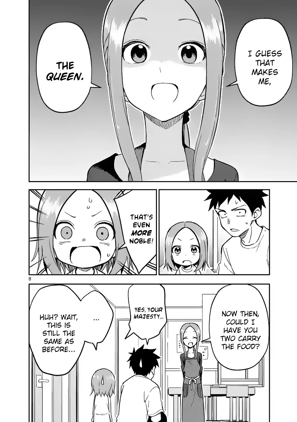 Karakai Jouzu no (Moto) Takagi-san chapter 183 - page 8