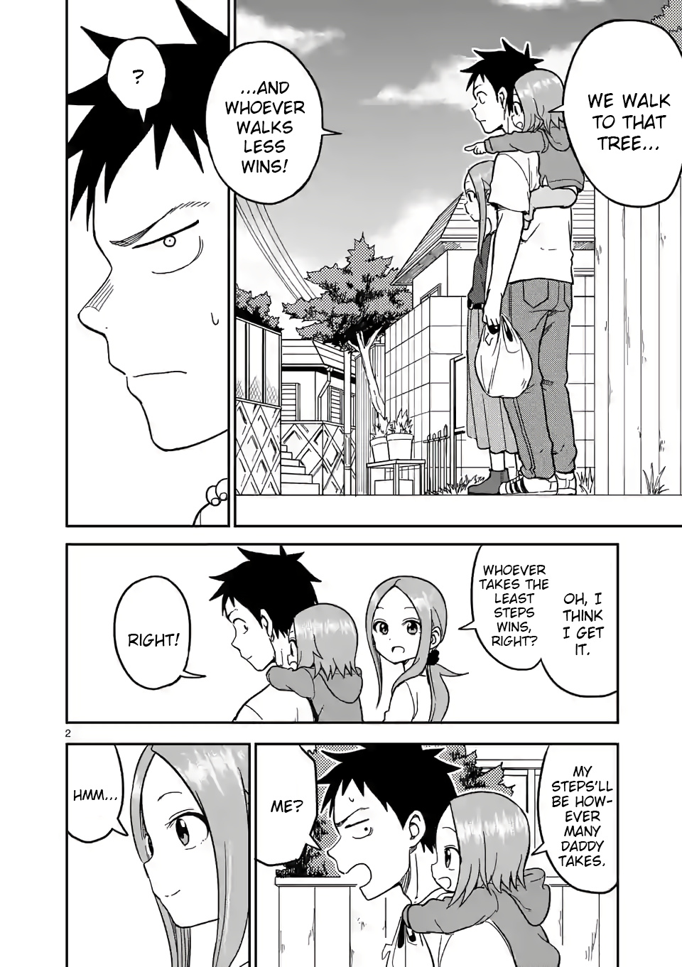 Karakai Jouzu no (Moto) Takagi-san chapter 132 - page 2