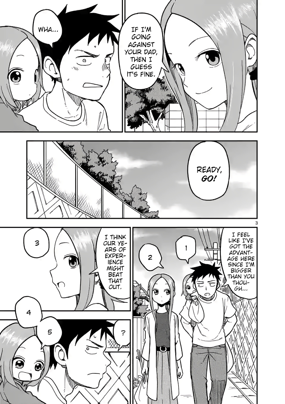 Karakai Jouzu no (Moto) Takagi-san chapter 132 - page 3