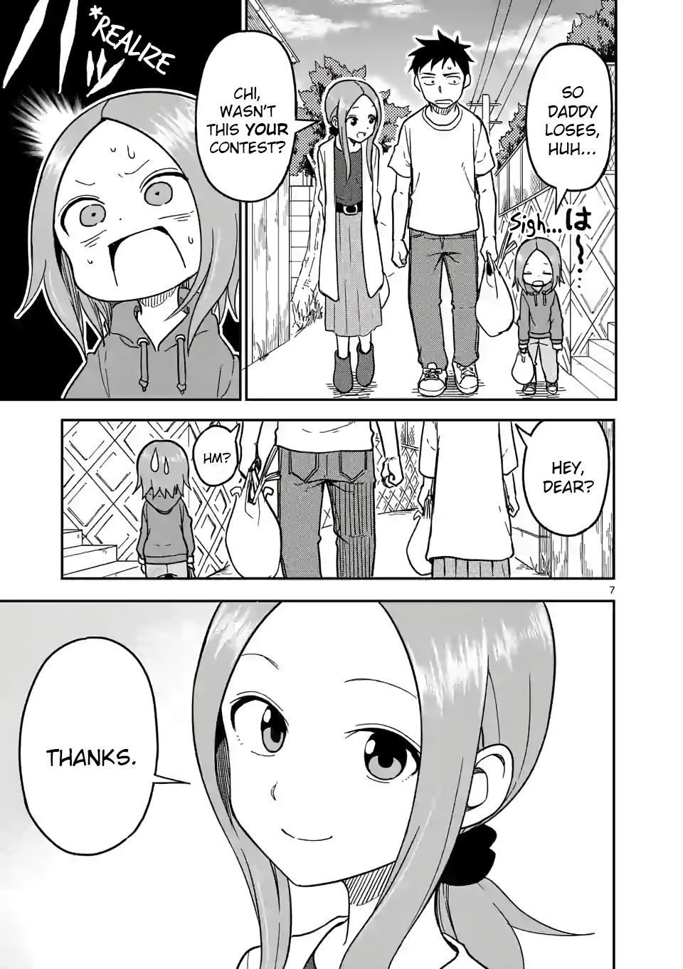 Karakai Jouzu no (Moto) Takagi-san chapter 132 - page 7