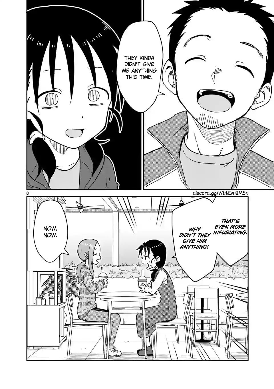 Karakai Jouzu no (Moto) Takagi-san chapter 265 - page 8