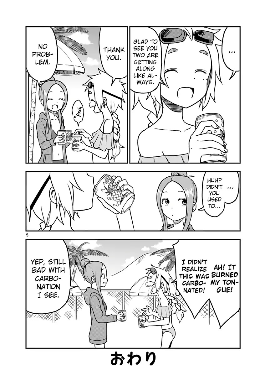 Karakai Jouzu no (Moto) Takagi-san chapter 80.5 - page 5